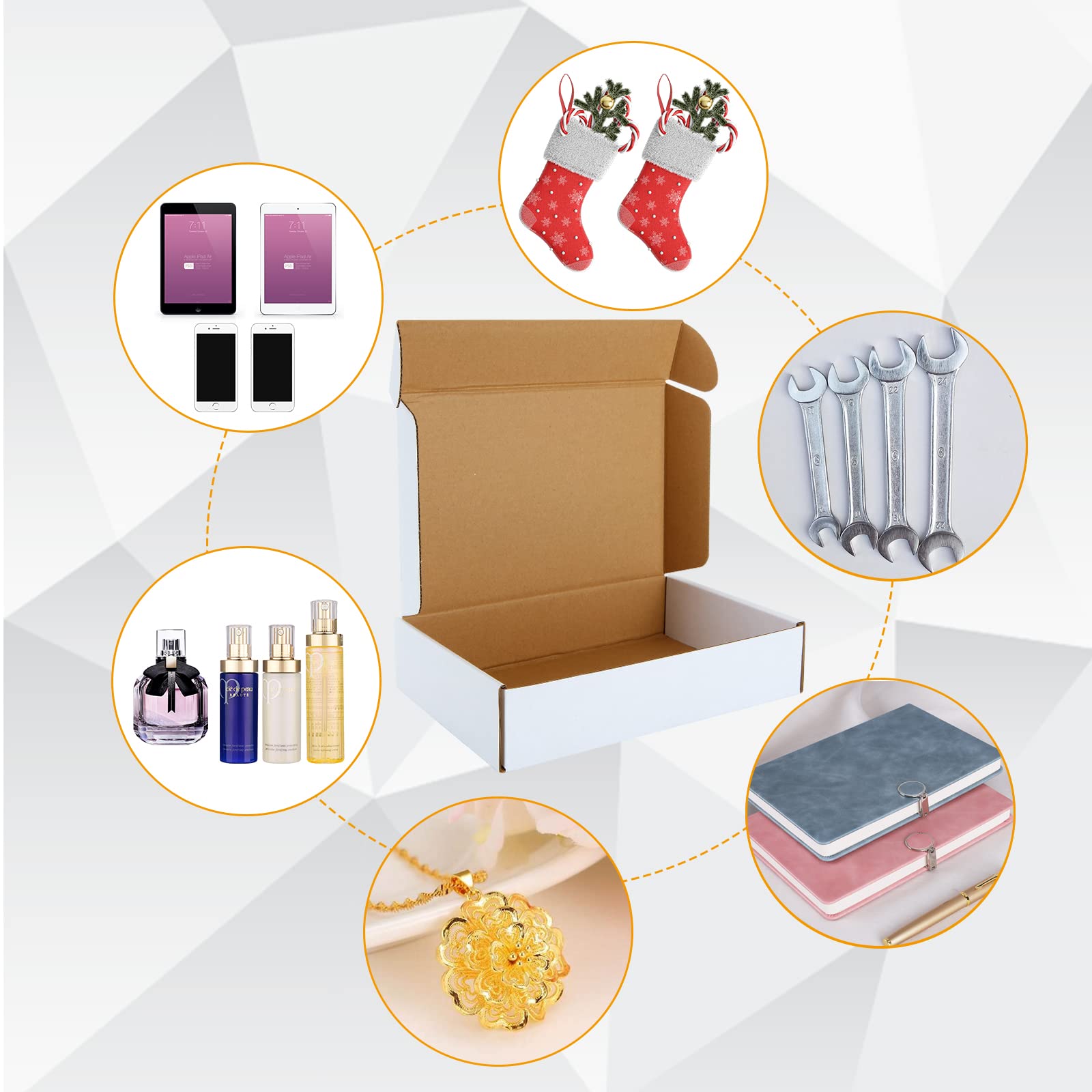 Amazon.co.jp: RILIHII【30枚セット】 小型ダンボール 23×15×5cm